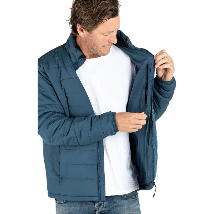 Dryrobe Hombres 2024 Chaqueta De Media Capa M100-JCKT-DSB - Deep Sea Blue